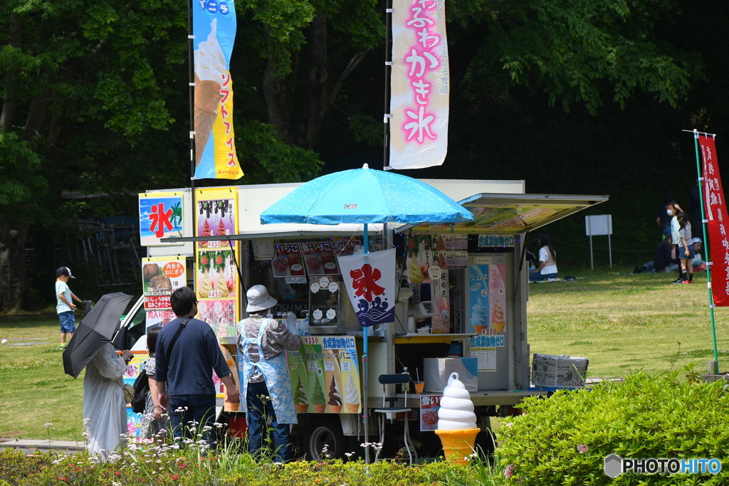 かき氷はいかがですか？