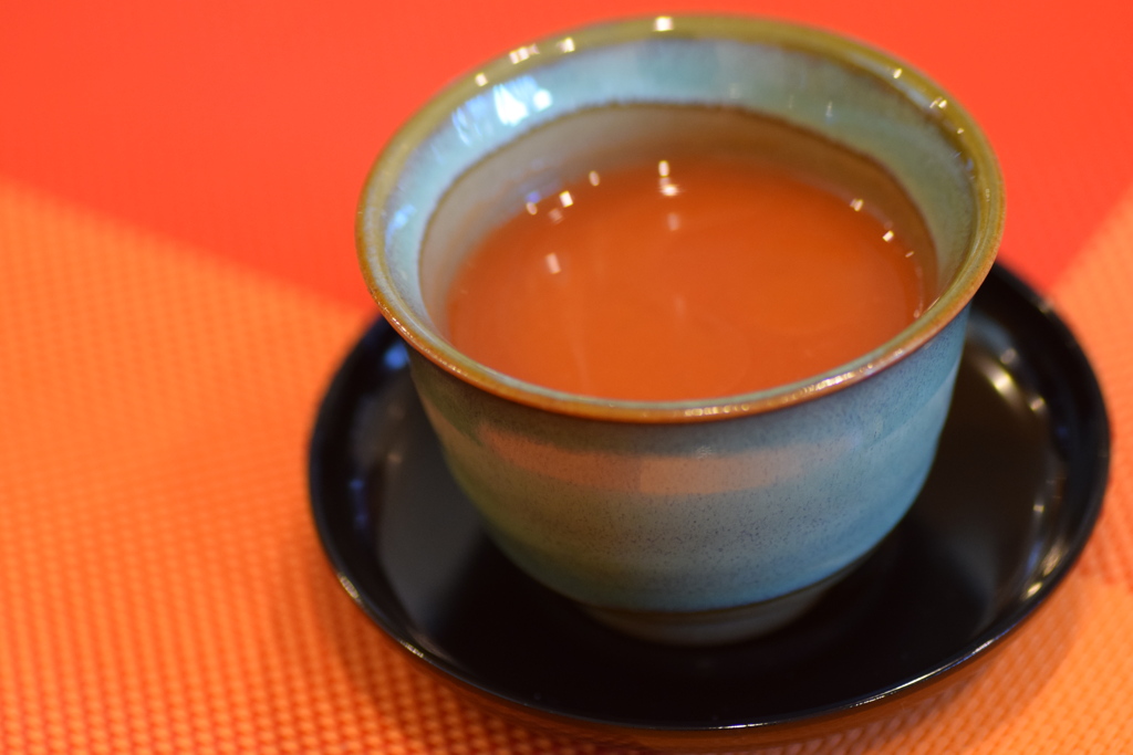 冷たい　かぼちゃスープ