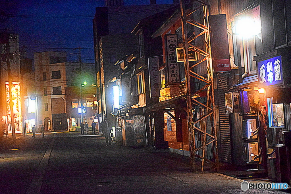 夜のお散歩