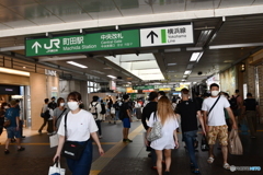 今日の町田駅