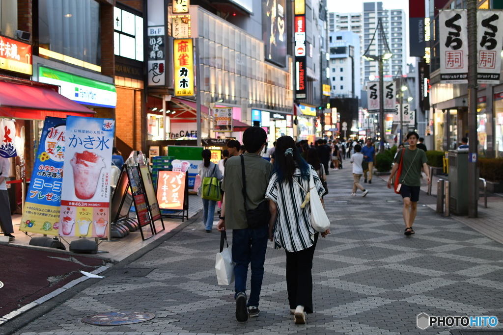 夕方のカップル②