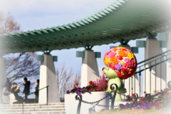 港の見える丘公園にて