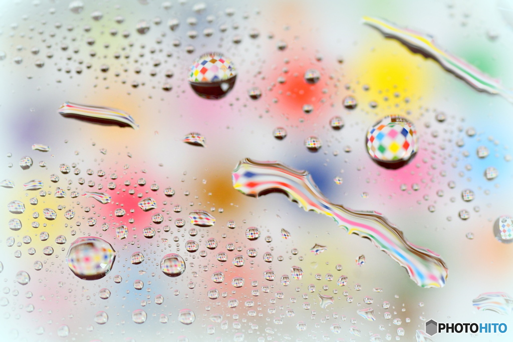 水滴遊び＾＾