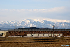 今朝の一枚（月山）