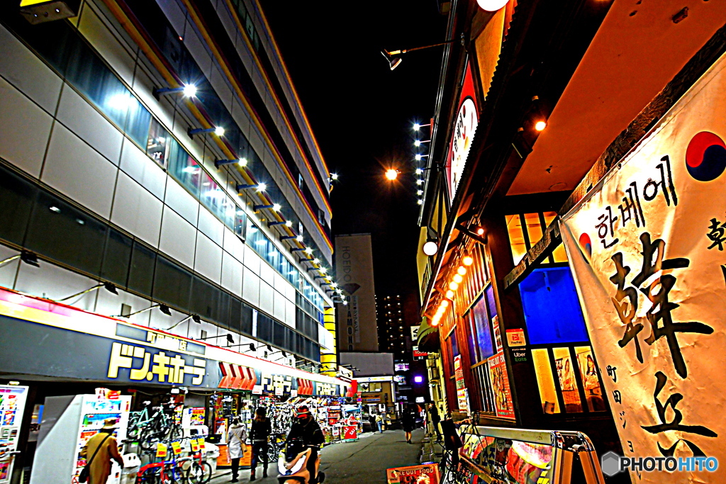 夜のお散歩