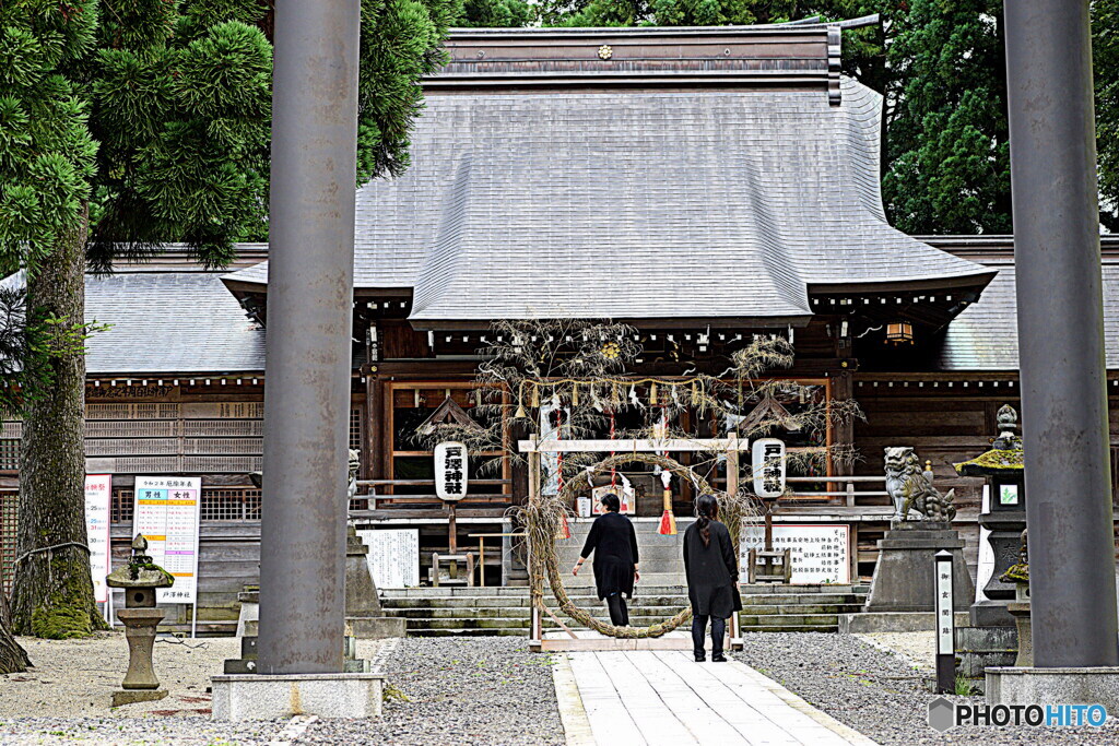 今朝の戸澤神社