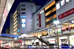 町田駅前通りの夕景