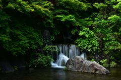 人工の滝