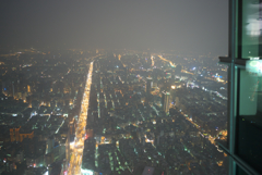 台北１０１からの夜景