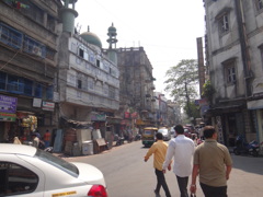 インド　コルカタ　サダルストリート界隈