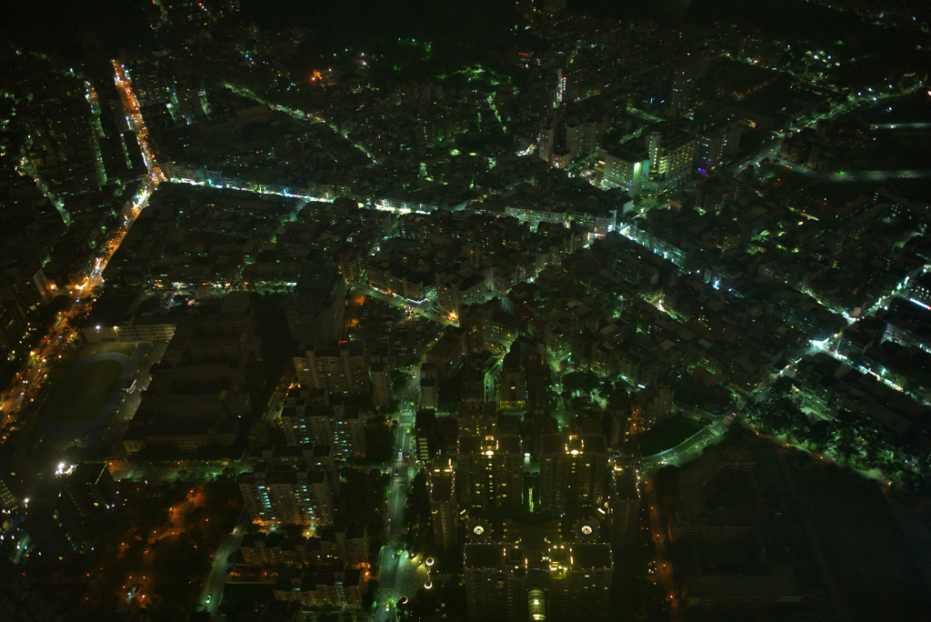 台北１０１からの夜景