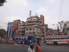 インド　コルカタ　シールダ駅近辺