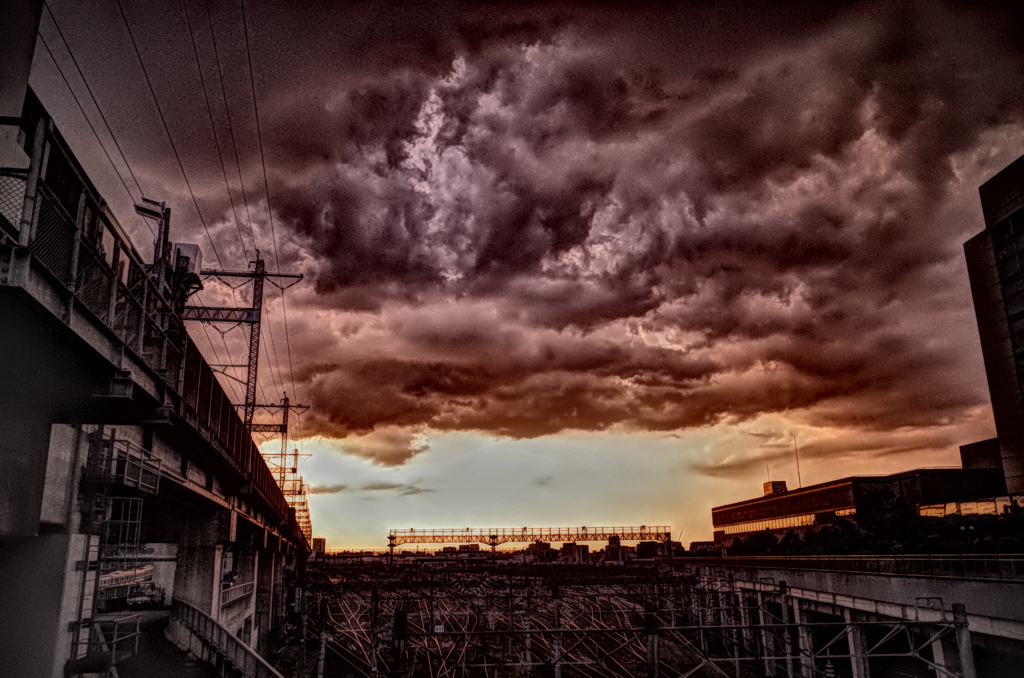 積乱雲の予感