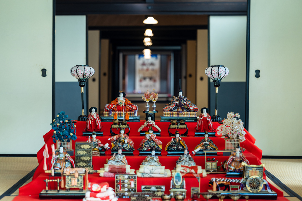 旧野崎家のひな祭り