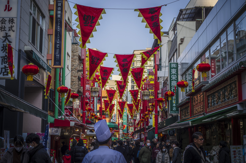 南京町の春節祭