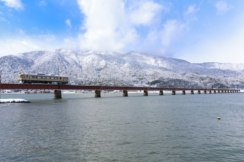 鉄道と雪山に魅せられて