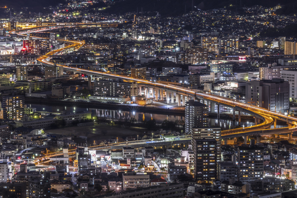 Hiroshima night view2