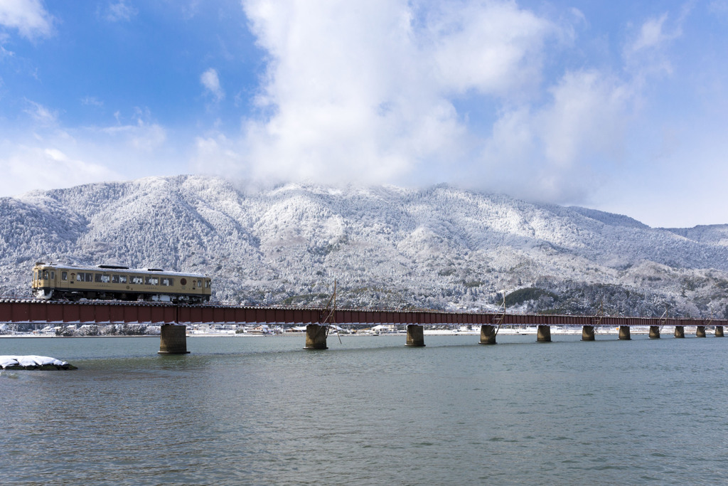 丹後鉄道の冬