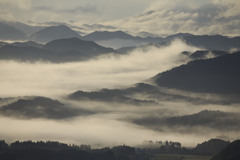 蒜山高原の朝