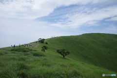 大室山にて