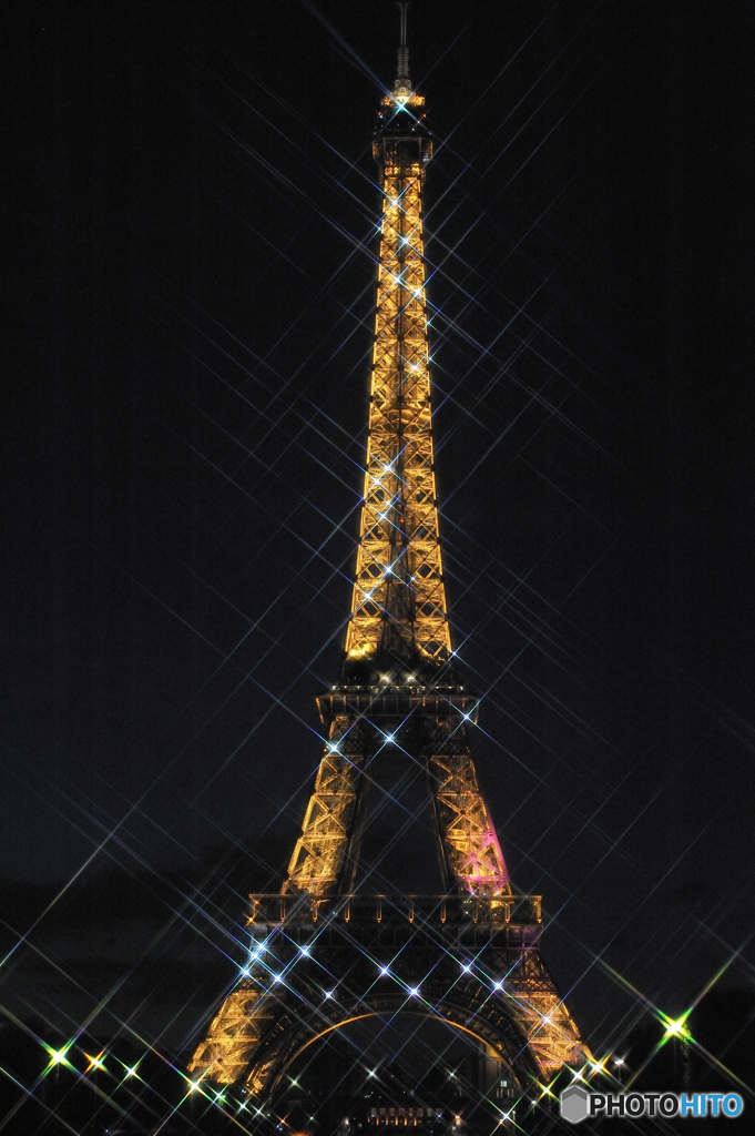 エッフェル塔(夜)