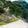 虎島へ続く危険な道 in 友ヶ島