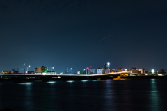 河川敷からの夜景