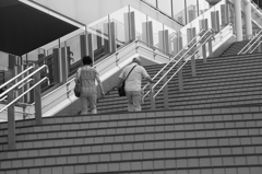老夫婦の休日