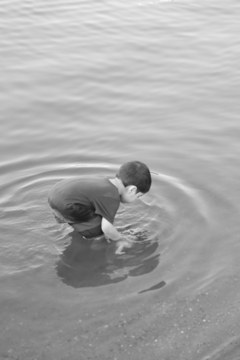 水遊び