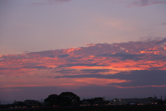 夕日