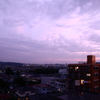 夕焼け（ベランダ）