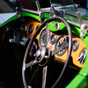  Front of the classic car.