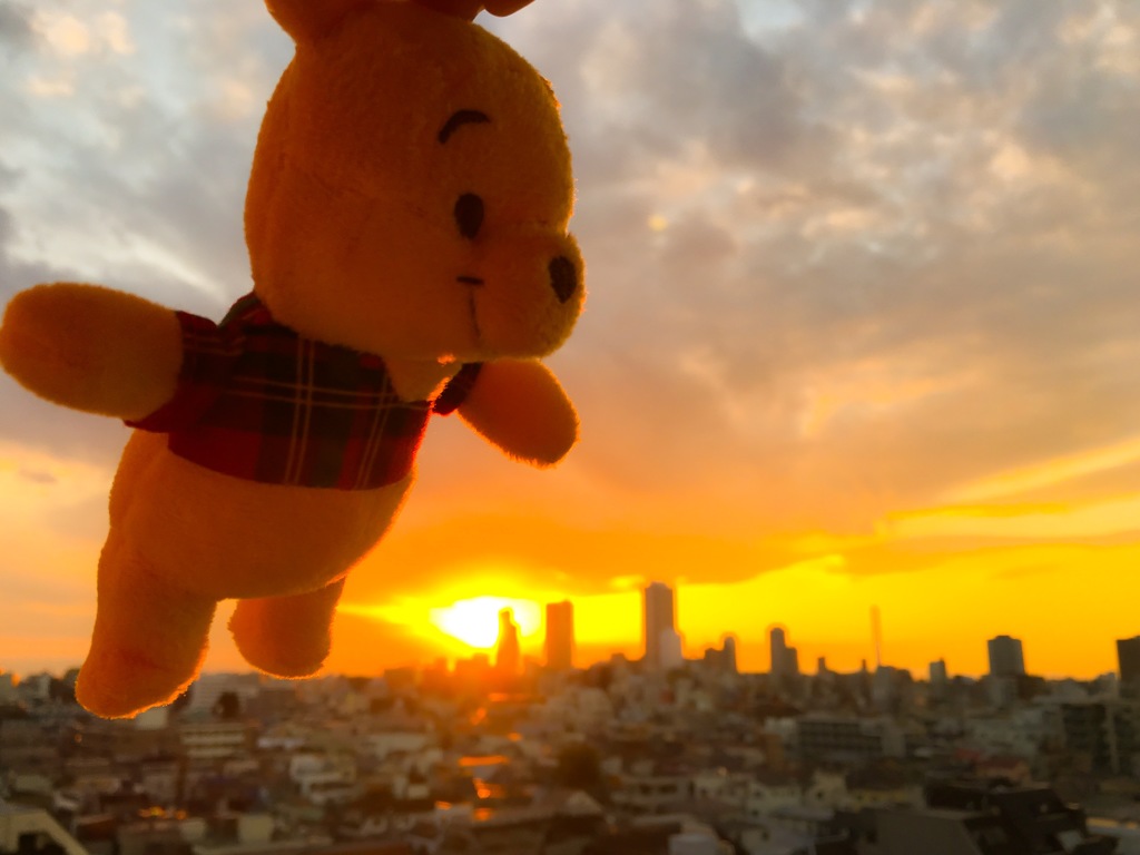 プーさん空を飛ぶ