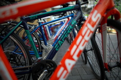 自転車はお預け・・・