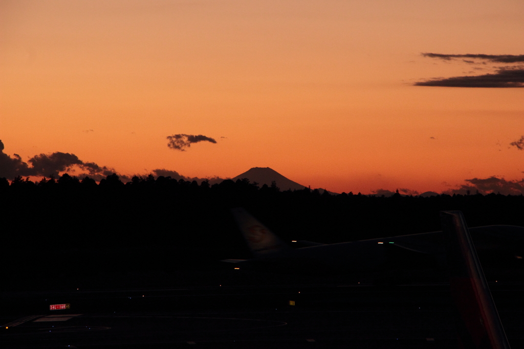 本日の夕景（1）