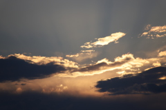本日の夕景
