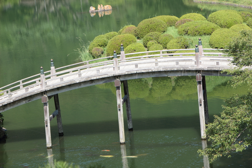 飛来峰より（2）～栗林公園～