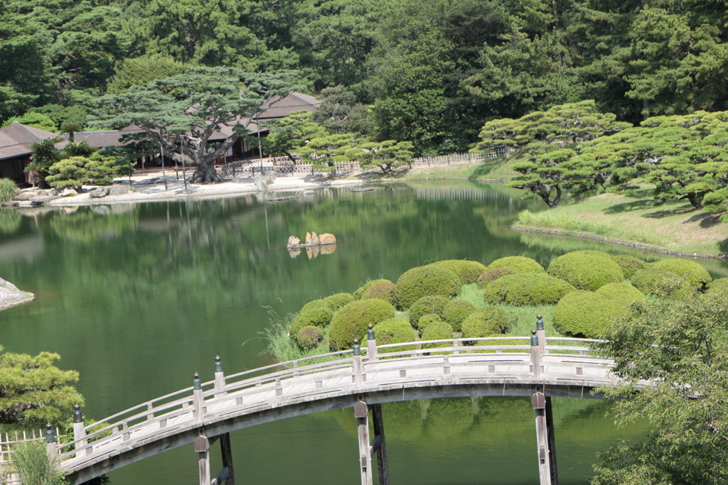 飛来峰より（1）～栗林公園～