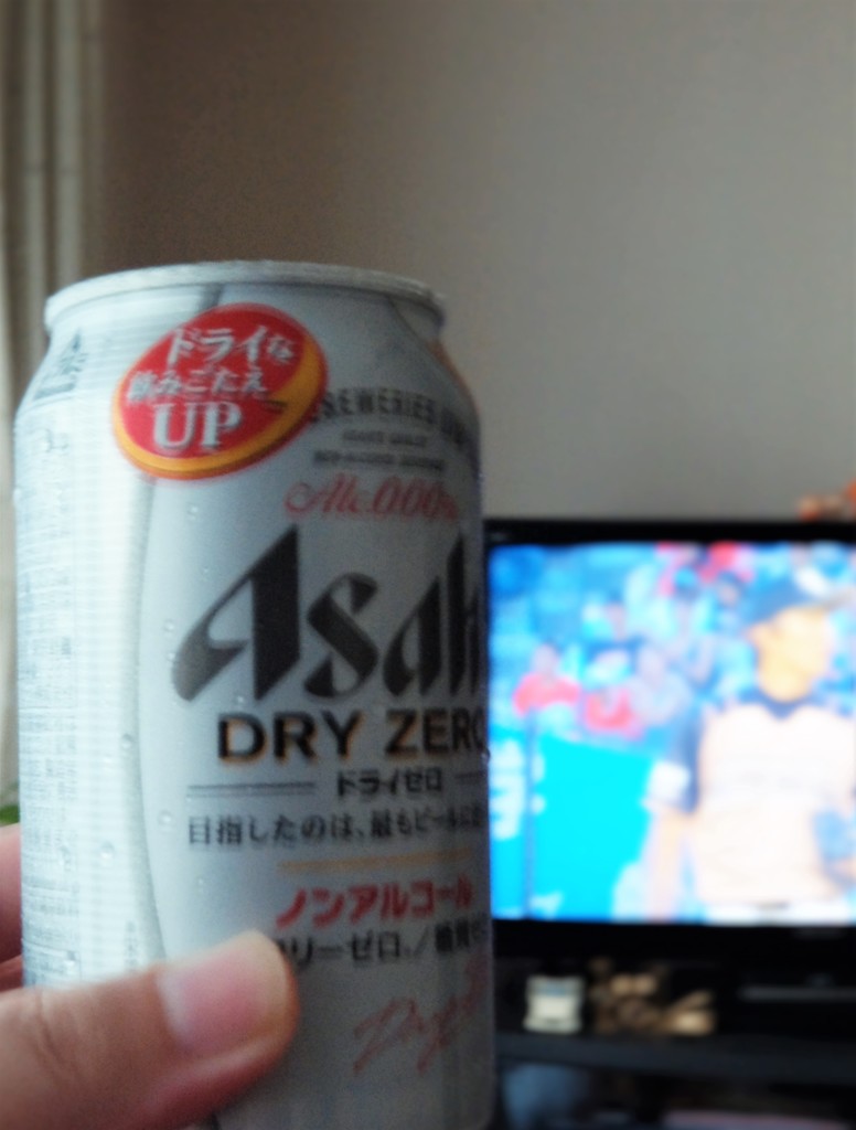 夏休みは野球とビール