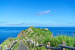 神威岬と積丹ブルー