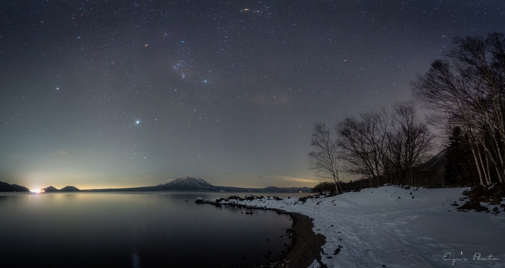 湖上のオリオン