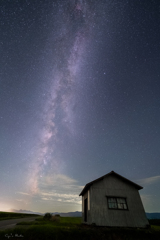 小屋のある風景