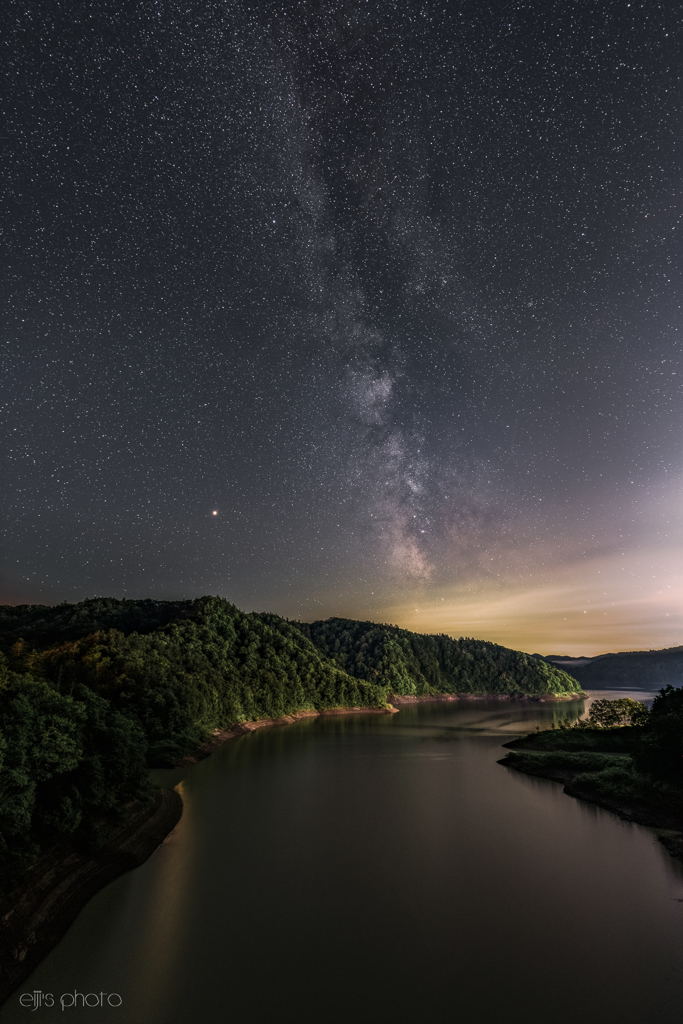 月夜の天の川1