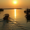 大澳(Tai O)の夕日