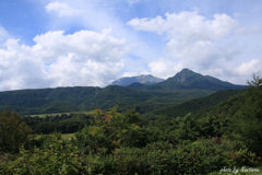 鬼女台展望休憩所より大山