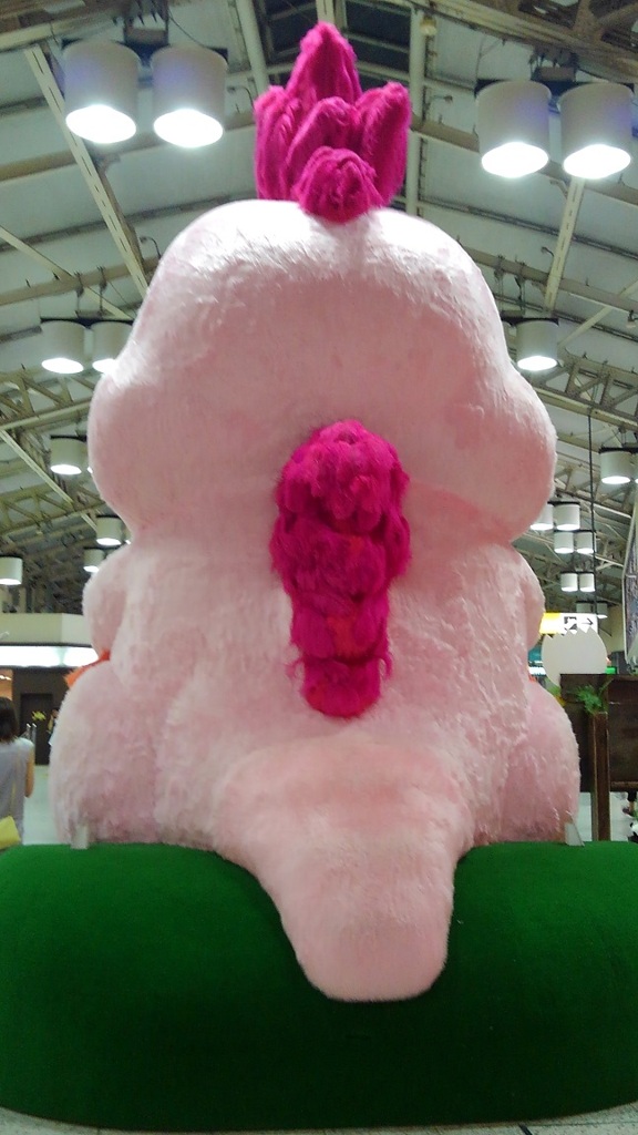 裏　デイノケイルスきぐるみパンダ