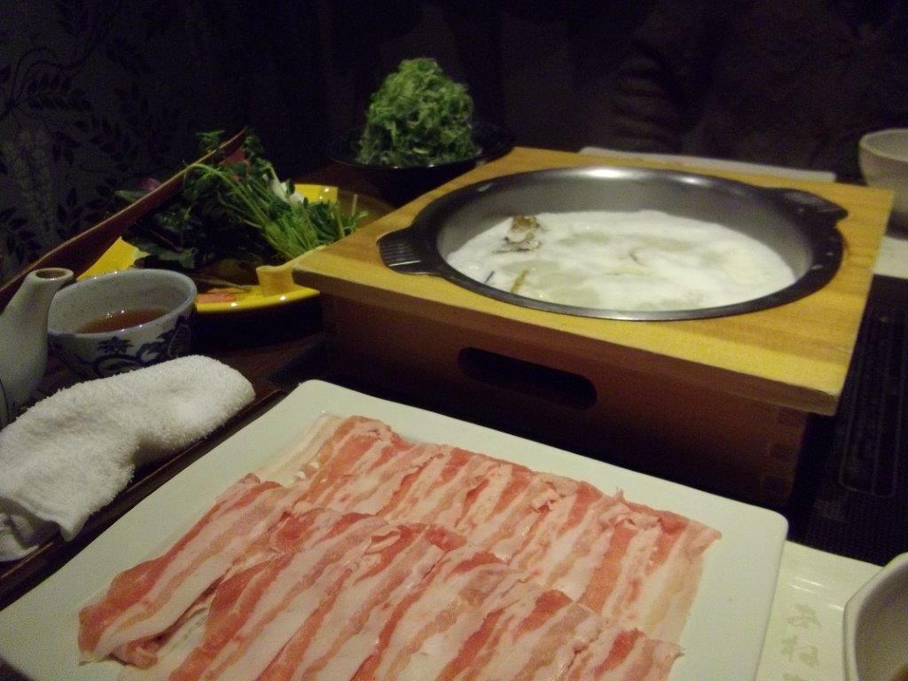 　寅太郎の豆乳鍋
