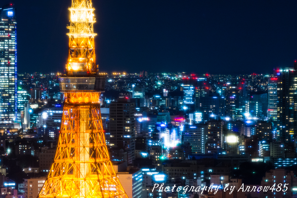 2018年1月9日　浜松町貿易センタービル夜景２