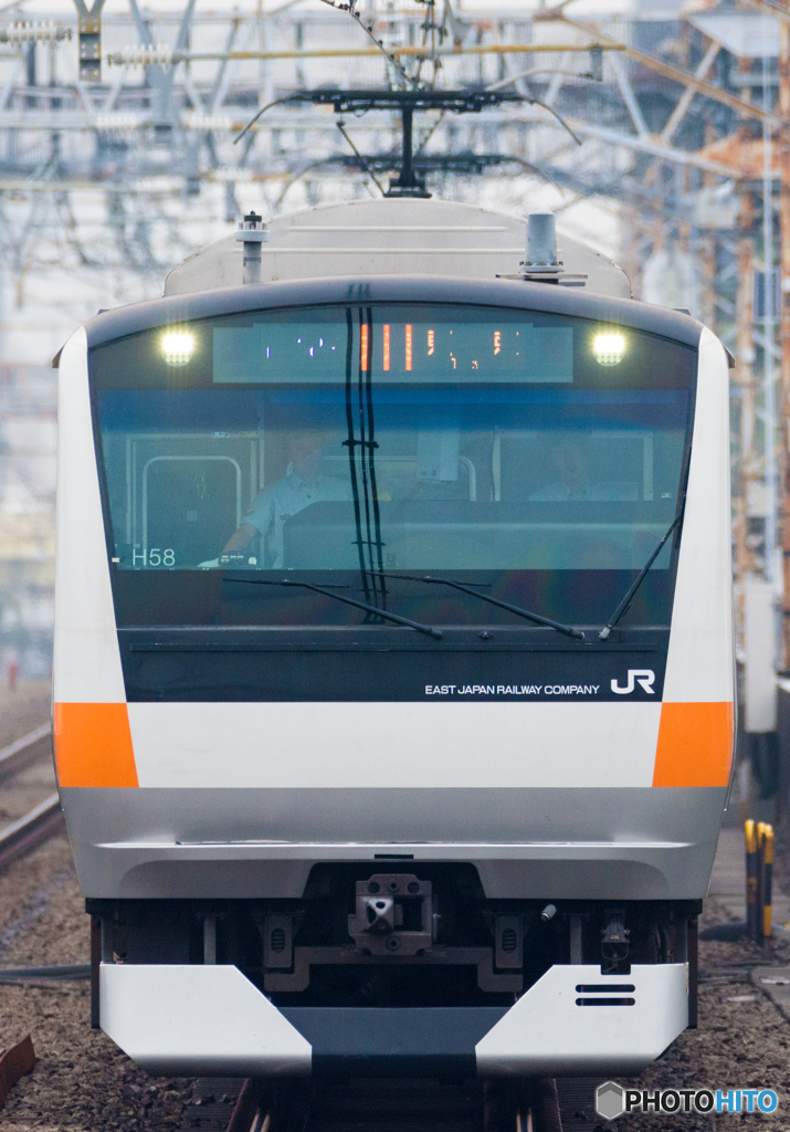 阿佐ヶ谷駅面打ち２