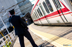 やっぱり運転士ってカッコいい。